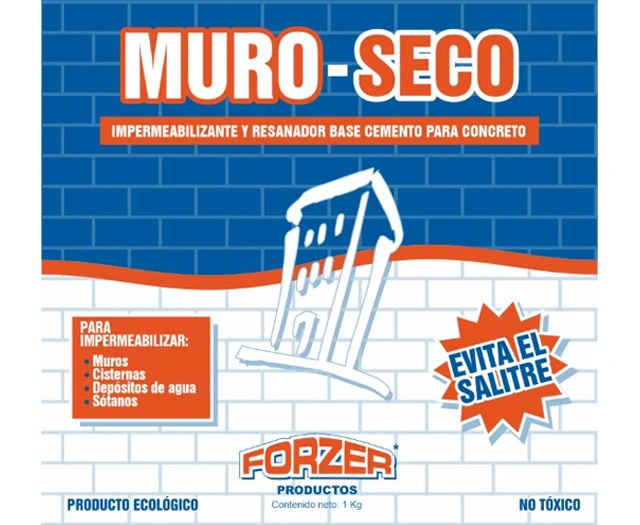 Poster Muro-Seco - Productos Forzer